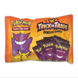 Pokémon trading card game trick-or-trade BOOster bundle bag